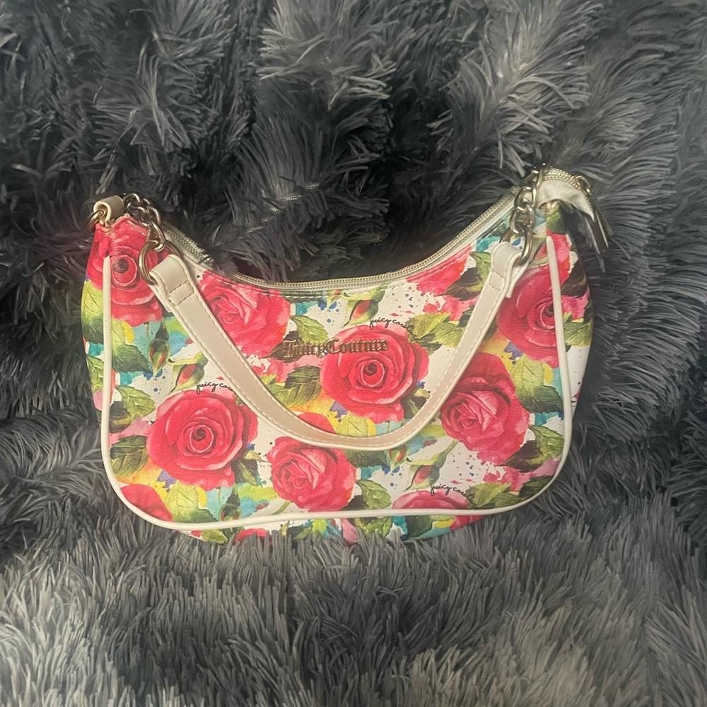 Juicy Couture Floral Print Shoulder Bag